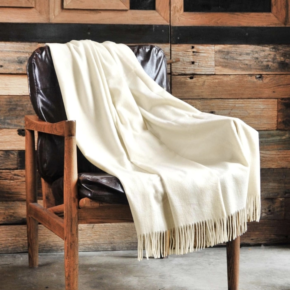 Cashmere Throw Blanket